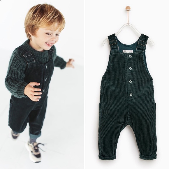 Zara Other - 6-9M Zara Baby Green Corduroy Jumper
